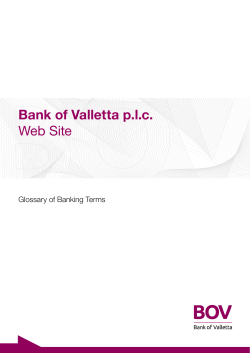 here - Bank of Valletta