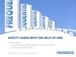 "Safety Case"? - 34th International System Safety Conference