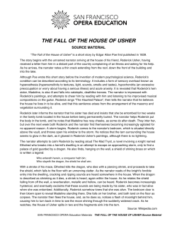 The Fall of the House of Usher Source Material