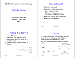 Molecular devices