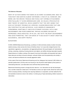 The Science of Success