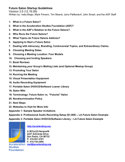 guidebook - Acceleration Studies Foundation