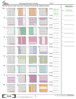 A,C,B,D - Common Core Sheets