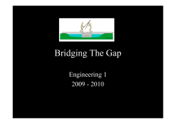 The Truth About Bridges 2014