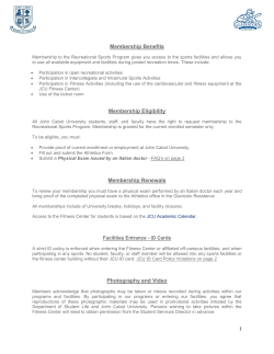 membership and policies