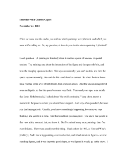 Interview with Charles Cajori