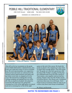 December Newsletter - Pebble Hill Elementary School