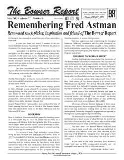 company of the month