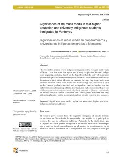 Significance of the mass media in mid