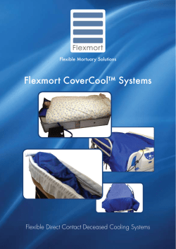 Flexmort CoverCool&trade; Systems