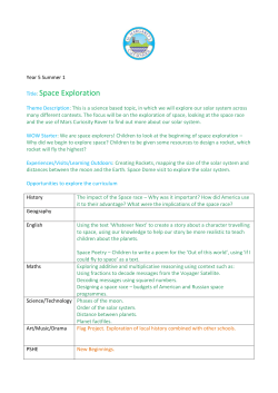 Title: Space Exploration - St Margaret`s Junior School