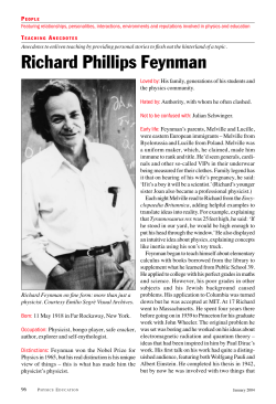 Physics Education January 2004 illustration