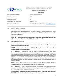 RFP17-02 Addendum 2