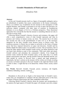 Grendel: Boundaries of Flesh and Law - Inter