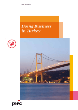 Doing Business in Turkey
