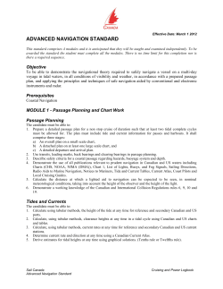 advanced navigation standard