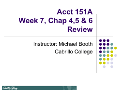 Debit - Cabrillo College