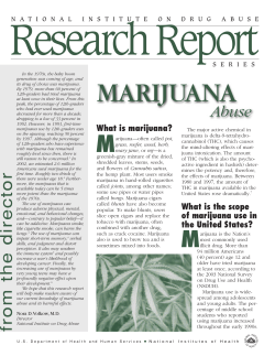 1 NIDA RRS Marijuana