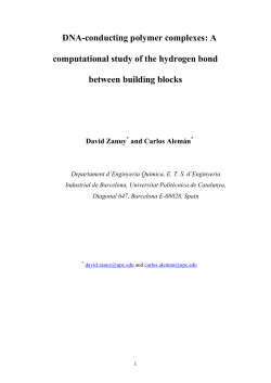 DNA-conducting polymer complexes: A
