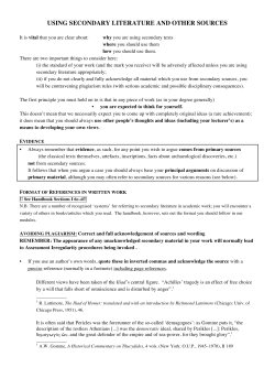 2ndary.lit.revised version simplified 2015