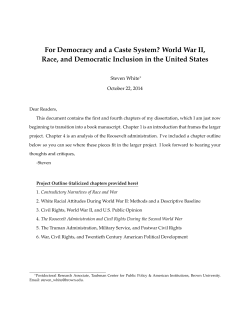 Papers - Politics and Protest Workshop