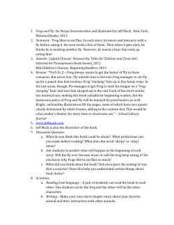1. Frog and Fly: Six Slurpy Storieswritten and illustrated by Jeff Mack