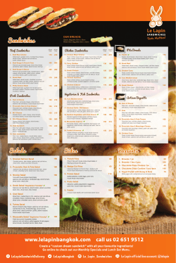 Create a &ldquo;custom dream sandwich&rdquo; with all your