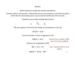 10-Kinetics