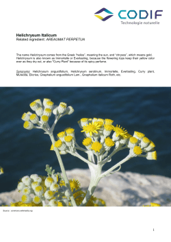 Botanical sheet