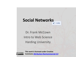 Introduction to Web Science