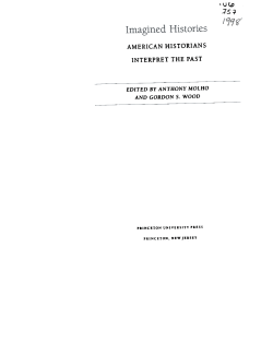 AMERICAN HISTORIANS INTERPRET THE - UNC
