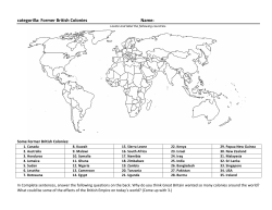 categorilla: Former British Colonies Name