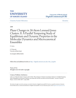 Phase Changes in 38-Atom Lennard-Jones Clusters. II. A Parallel