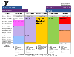 Angel`s Baseball Game