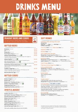 drinks menu - Rackcdn.com