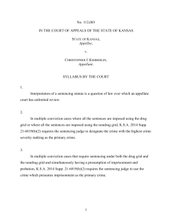 112003 - Kansas Judicial Branch