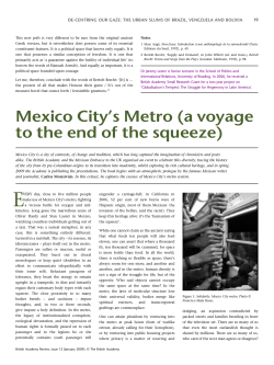a voyage to the end of the squeeze