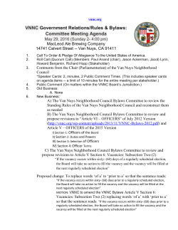 Planning and Land Use Committee Meeting