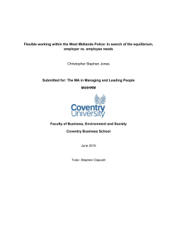 Chris` Dissertation - National Police Library