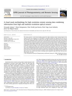 A cloud mask methodology for high resolution remote