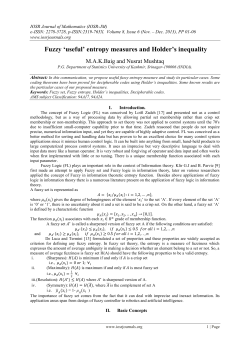 Full PDF - IOSR Journals