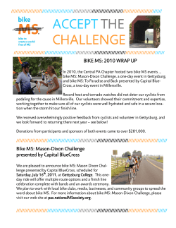 accept the challenge - National Multiple Sclerosis Society