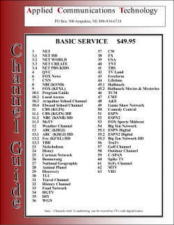 cable TV Guide