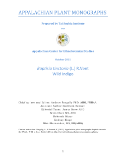 appalachian plant monographs