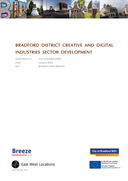 Sector Report &ndash; Creative and Digital &ndash; February