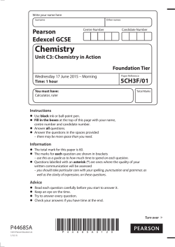 Unit C3 1F - June 2015 (PDF | 251.3 KB) Unit - Edexcel