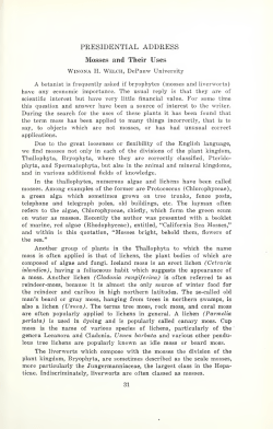 Proceedings of the Indiana Academy of Science