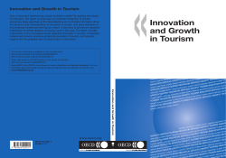 Innovation and Growth in Tourism