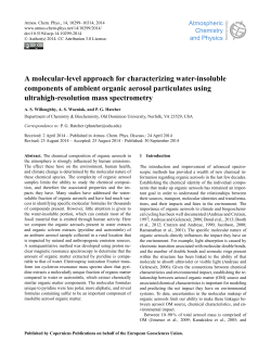 A molecular-level approach for characterizing water