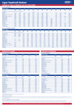 Ligne Vaudreuil-Hudson